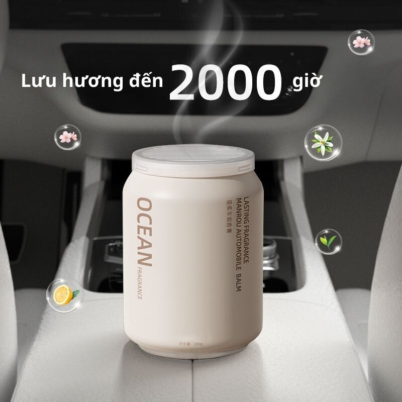 Sáp Thơm Ô Tô Varomas Khử Mùi, Chống Say Xe Hương Nước Hoa Thơm Trang Trí Xe Hơi Chất Lượng Cao ST20