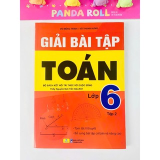 Combo 2 Cuốn Giải Bài Tập Toán 6 - Bộ Sách Kết Nối Tri Thức Với Cuộc Sống - ndbooks