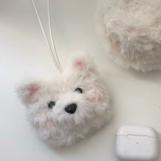 AIRPOD CASE| Túi đựng tai nghe hình chú cún đáng yêu handmade bằng len treo cặp BAGCHARM quà tặng