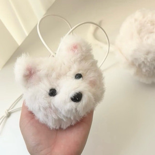 AIRPOD CASE| Túi đựng tai nghe hình chú cún đáng yêu handmade bằng len treo cặp BAGCHARM quà tặng