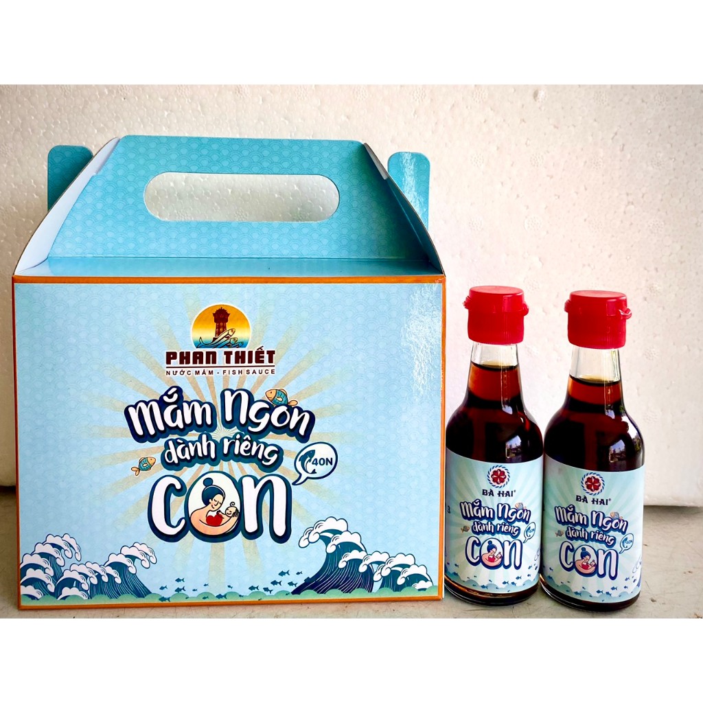 Nước Mắm Dành Riêng Cho Con 40N (8 Chai x 60ml)