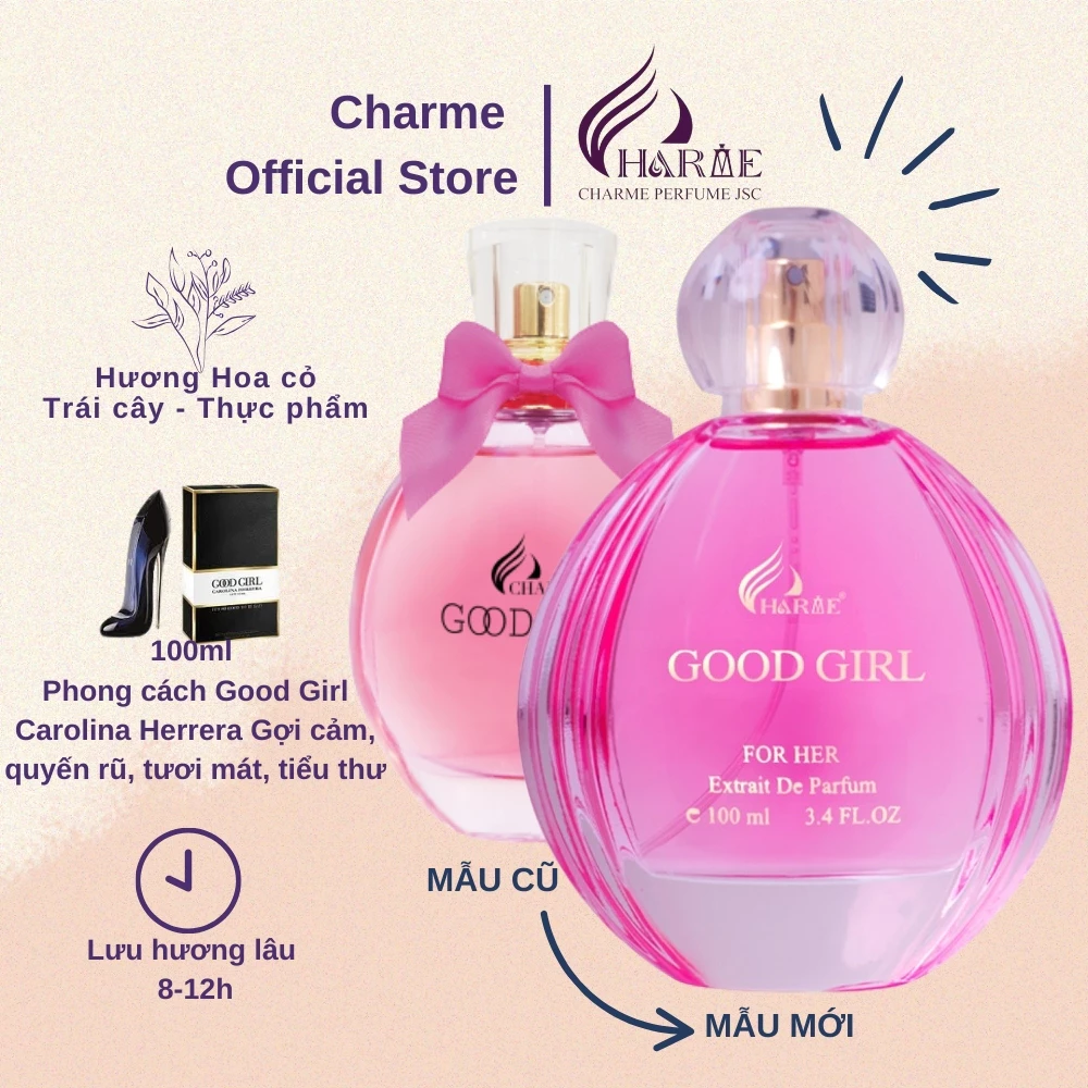Nước hoa Charme Good Girl 100ml