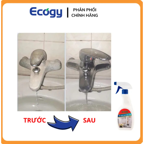 𝗧𝗮̂̉𝘆 𝗰𝗮̣̆𝗻 𝗰𝗮𝗻𝘅𝗶 Ecogy 500g, tẩy vết cặn canxi trên vòi sen, chậu rửa, gương | BigBuy360 - bigbuy360.vn