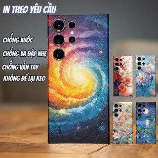 Miếng dán skin mặt lưng cho điện thoại S24 Ultra S23 Ultra S22 Ultra Fold 3 Fold 5 Flip 5 Flip3 Fold 4 S21 Ultra