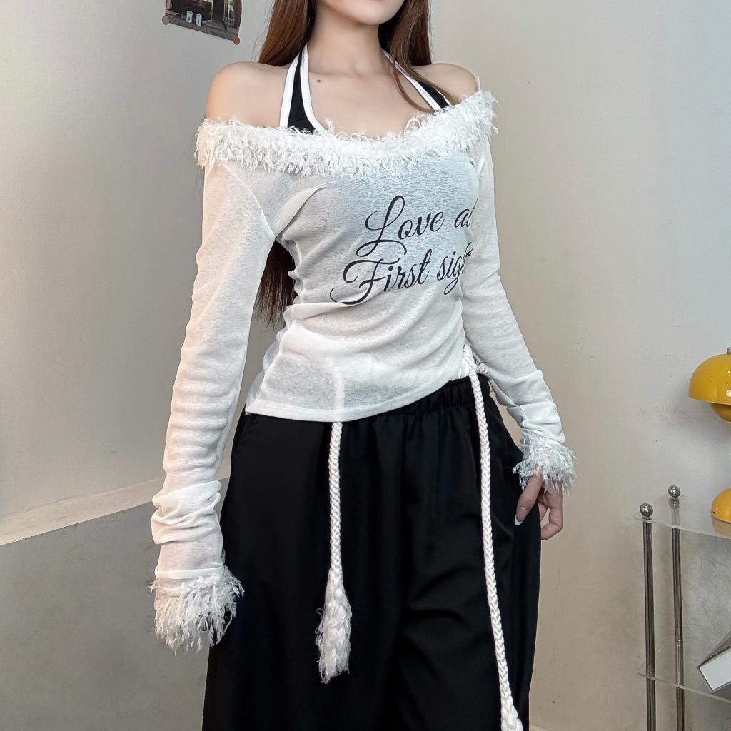 SET ÁO BODY CỔ TIM XUYÊN THẤU SEXY FFCLUB MIX