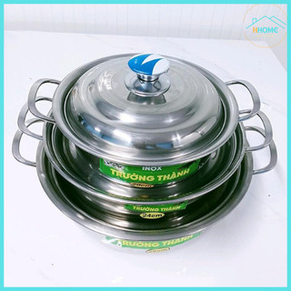 Nồi Lẩu Inox 304 Cao Cấp Nhiều Size (22-24-26-28cm) – Hùng Home