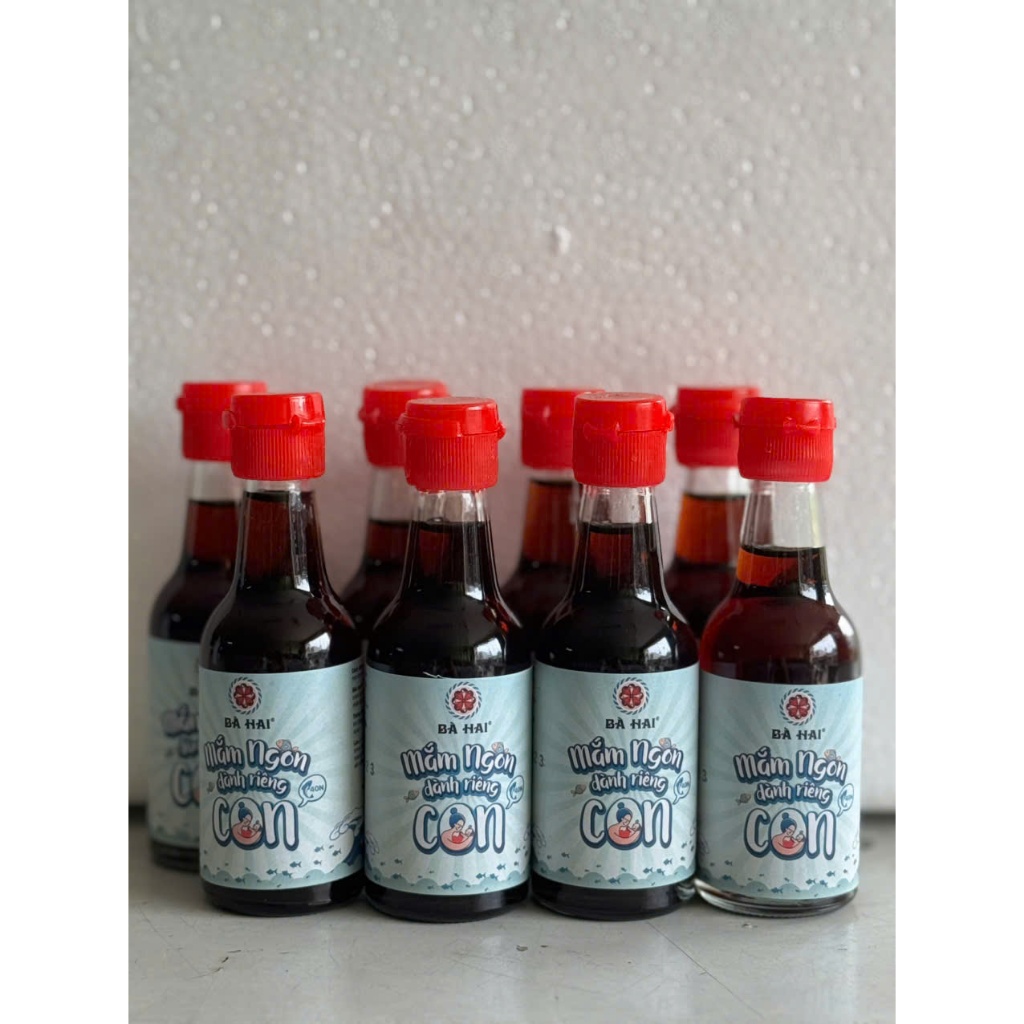 Nước Mắm Dành Riêng Cho Con 40N (8 Chai x 60ml)