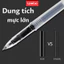 Bút Bi Nước Weibo Mực Gel Màu Xanh Dung Tích Lớn Ngòi 0.5mm Cho Văn Phòng Học Sinh WB-1022