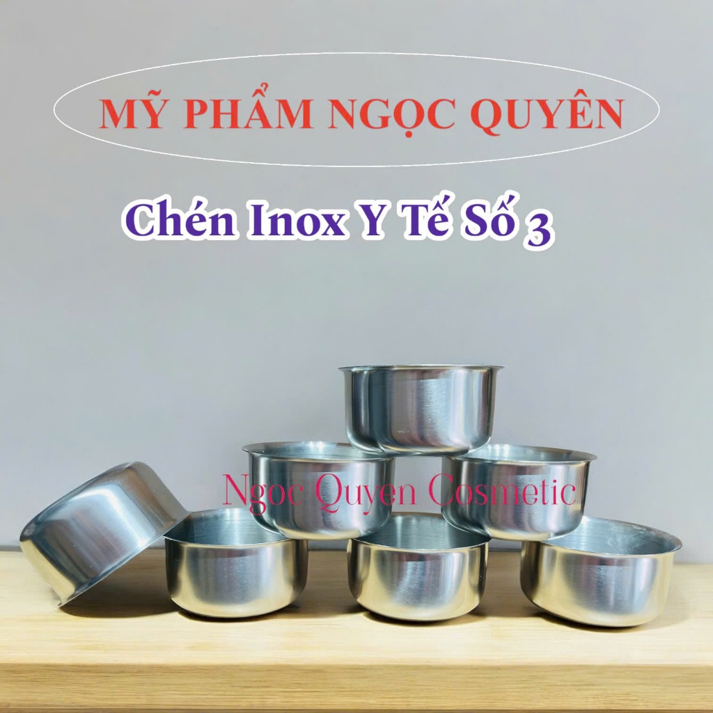 Chén Chum Inox Y Tế (Chén Inox Số 3) | Shopee Việt Nam
