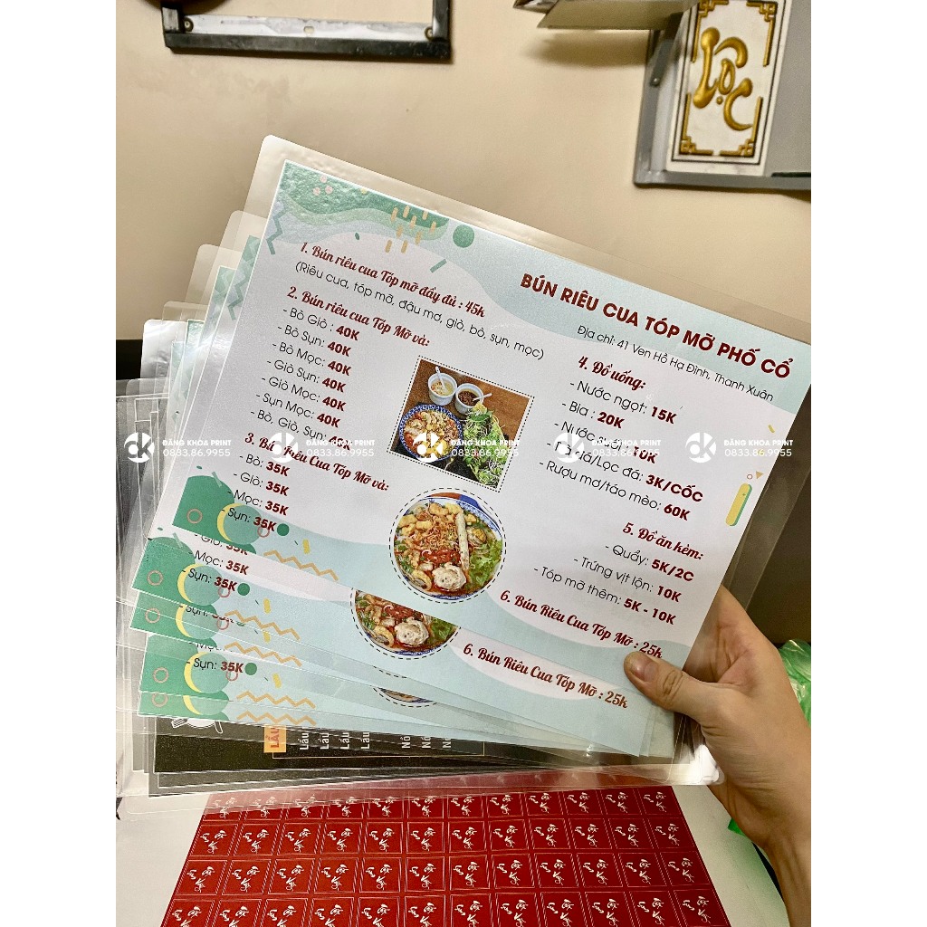 Gia công thêm (Bo góc / Ép plastic)