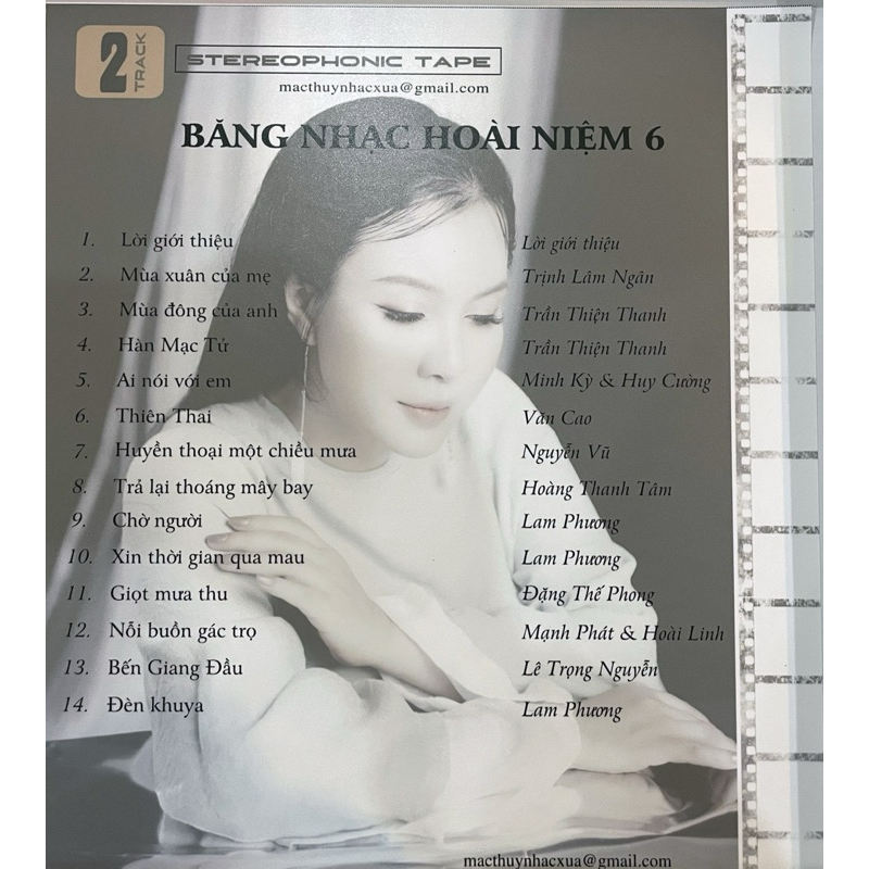 Băng Cassette Mạc Thuỷ - Hoài Niệm 6