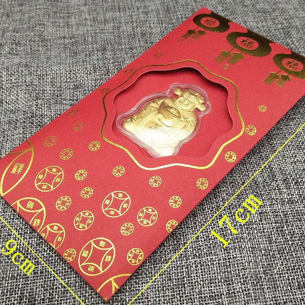 Bao Lì Xì Thần Tài Mạ Vàng Lì Xì Thần Tài Đỏ Thu Hút Tài Lộc Vía Thần Tài Vàng Năm 2025 - Đồ Chơi Cho Bé PUKAPI