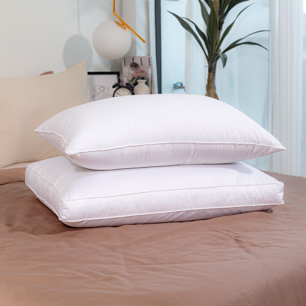 Ảnh Ruột Gối Nằm Gòn Lông Vũ Cao Cấp Gòn Bedding Lux. Choice 50x70cm 1