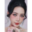 Lens mắt Agnes Gray màu xám trắng halloween - size vừa, thương hiệu Babiee Hàn Quốc, hsd 12 tháng
