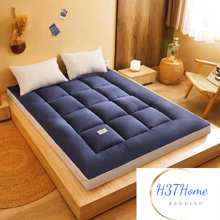 Nệm Topper 9cm Tấm Làm Mềm Nệm Vải Lụa Thái Mát Mẻ Tấm Đệm Topper Trải ...