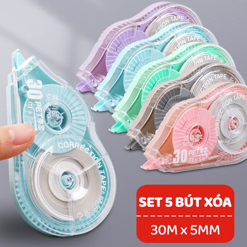 Bút Xóa Băng Xóa Kéo Siêu Dài 30M Cao Cấp Tiện Lợi Cho Mọi Nhu Cầu Xóa Sửa