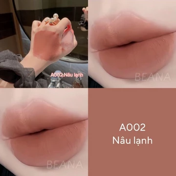 Son BeAna nâu lạnh son nâu tây tone nude son tone tây nhẹ nhàng cá tính