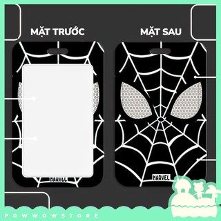 Bao Đựng Thẻ Nhân Viên Nhựa ABS Phong Cách Siêu Anh Hùng Spiderman Tối Giản – In UV Sắc Nét, Đa Năng, Bền Đẹp