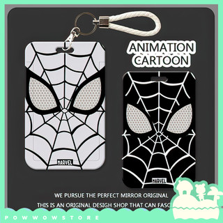 Bao Đựng Thẻ Nhân Viên Nhựa ABS Phong Cách Siêu Anh Hùng Spiderman Tối Giản – In UV Sắc Nét, Đa Năng, Bền Đẹp
