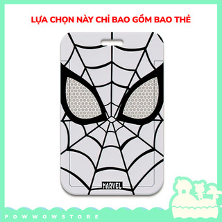Bao Đựng Thẻ Nhân Viên Nhựa ABS Phong Cách Siêu Anh Hùng Spiderman Tối Giản – In UV Sắc Nét, Đa Năng, Bền Đẹp