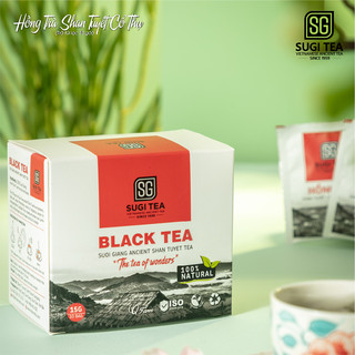Hồng trà túi lọc Sugi Tea - Hồng Trà Shan Tuyết cổ thụ Suối Giàng 300 năm tuổi