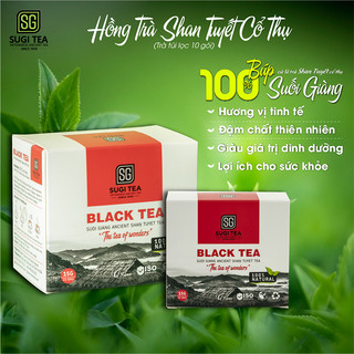 Hồng trà túi lọc Sugi Tea - Hồng Trà Shan Tuyết cổ thụ Suối Giàng 300 năm tuổi
