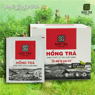Hồng trà túi lọc Sugi Tea - Hồng Trà Shan Tuyết cổ thụ Suối Giàng 300 năm tuổi