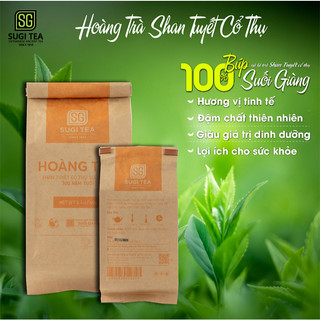 Hoàng trà túi giấy 40g- Trà Shan Tuyết cổ thụ Suối Giàng 300 năm tuổi-SuGi Tea