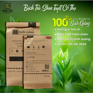Bạch trà túi giấy 50g - Trà shan tuyết cổ thụ 300 năm tuổi-SuGiTea