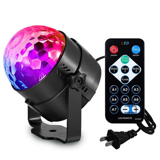 Đèn Led Xoay Trang Trí 7 Màu Cảm Biến Theo Nhạc - Đèn Sân Khấu, Phòng Karaoke Xoay 360 Độ , Bóng Đèn