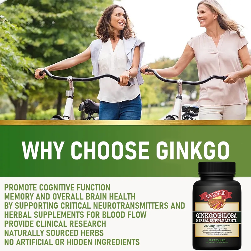 Ginkgo biloba, giúp giảm lo âu, cải thiện chức năng nhận thức và cải thiện tâm trạng
