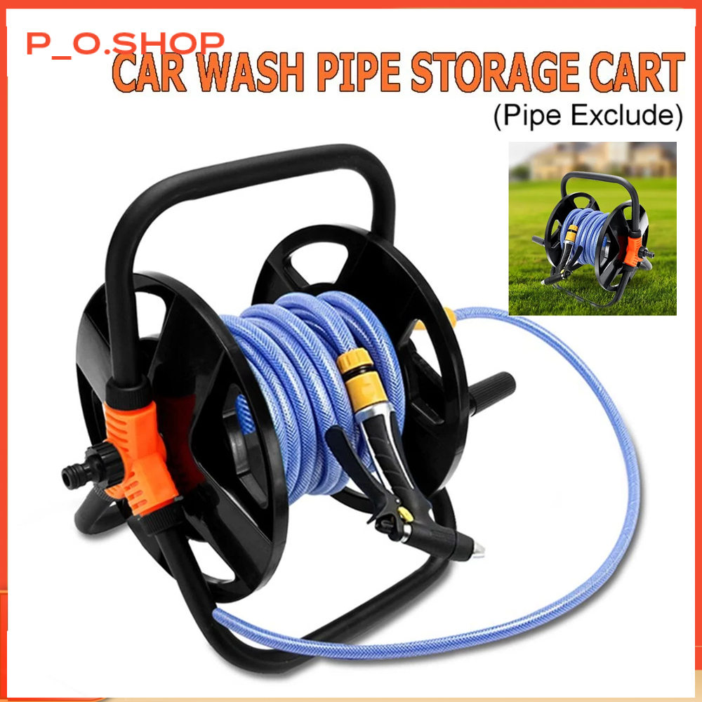 【🔥Rẻ】Bộ khung rulo cuộn ống nước tưới cây từ 10 đến 35 mét dây phi 16 ...