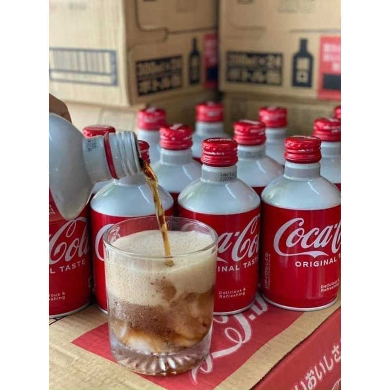 Coca NHẬT nắp vặn - thùng 24 lon