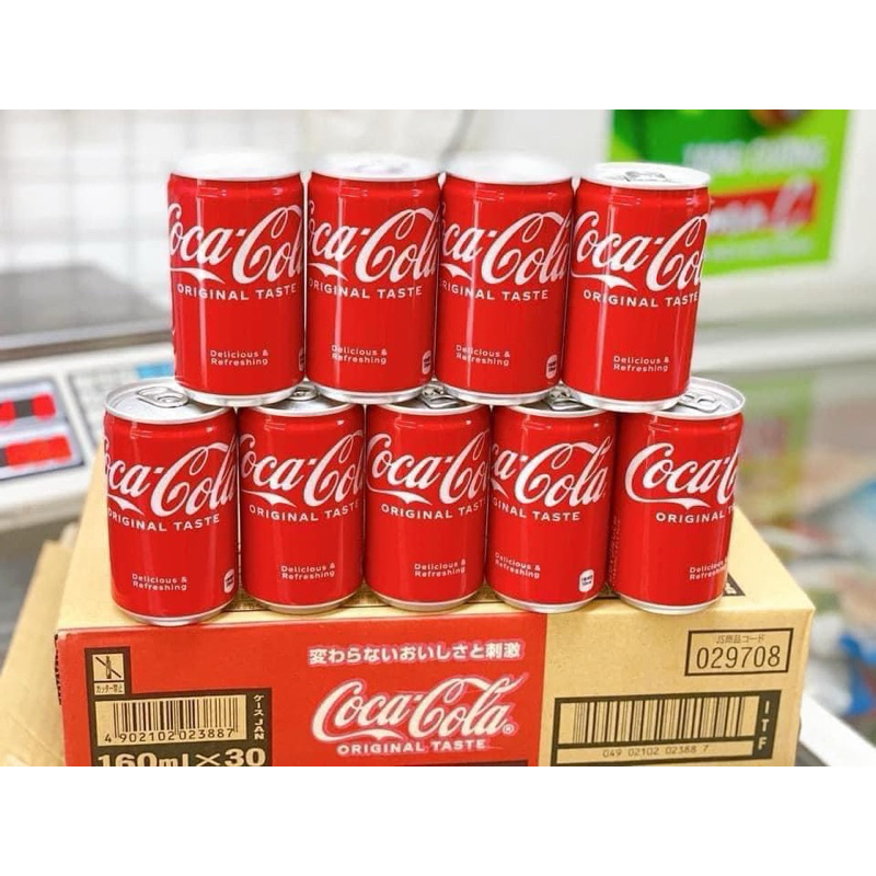 Coca Mini Nhật Bản - thùng 30 lon