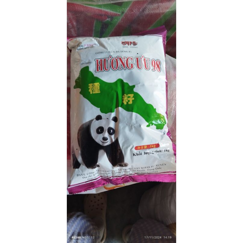 Giống lúa lai hương ưu 98 (2kg) | Shopee Việt Nam