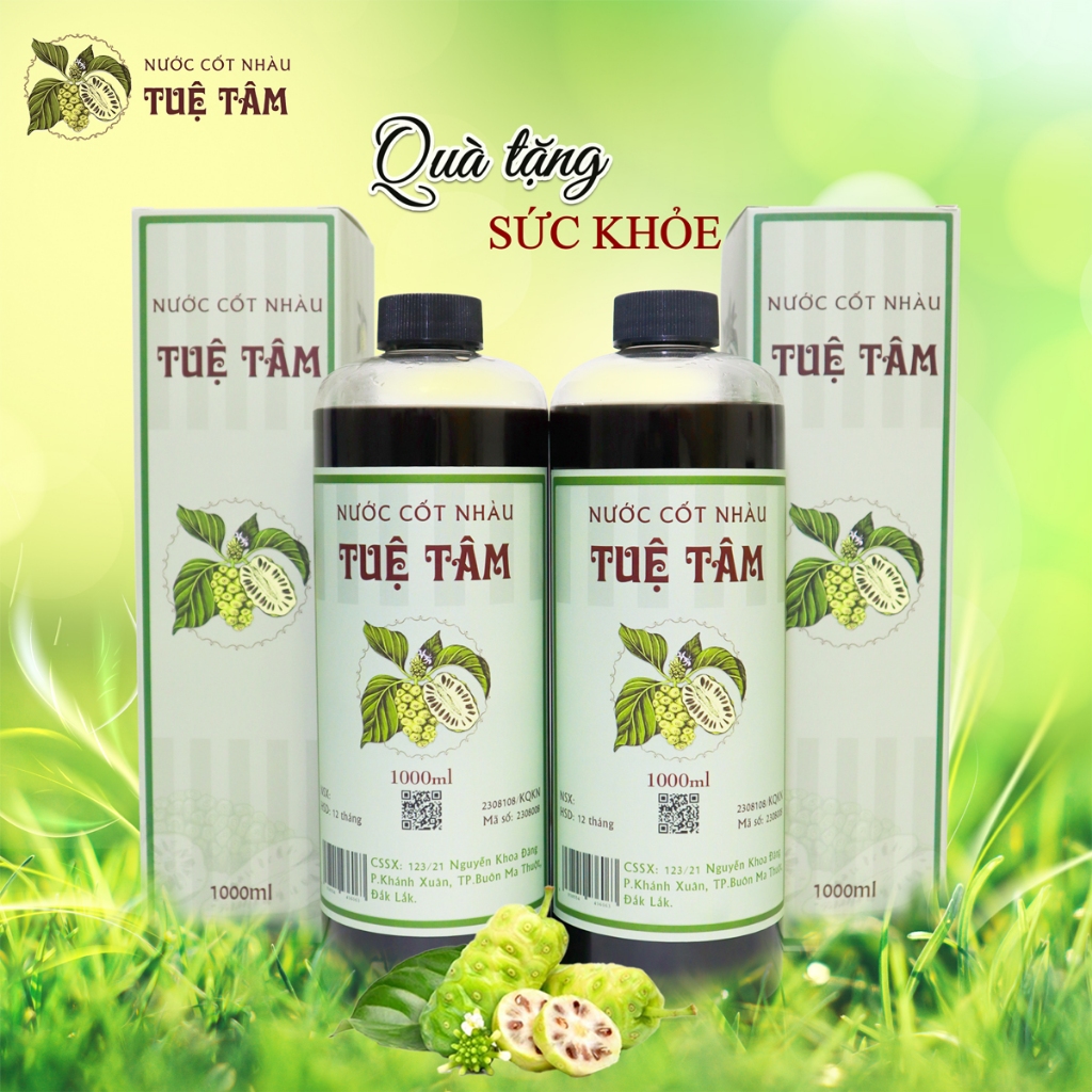 (QUÀ TẶNG KHÔNG BÁN) Nước Cốt Nhàu Tuệ Tâm, cùng loại