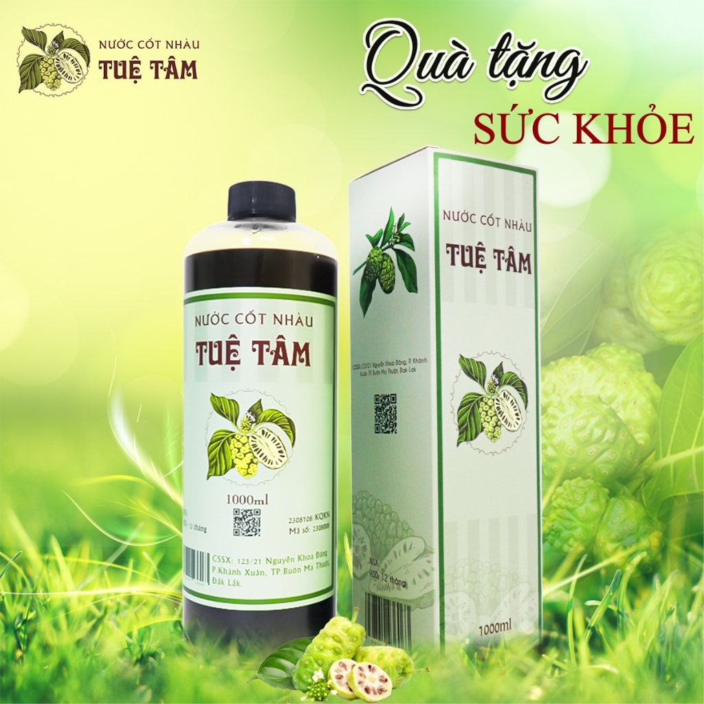(QUÀ TẶNG KHÔNG BÁN) Nước Cốt Nhàu Tuệ Tâm, cùng loại