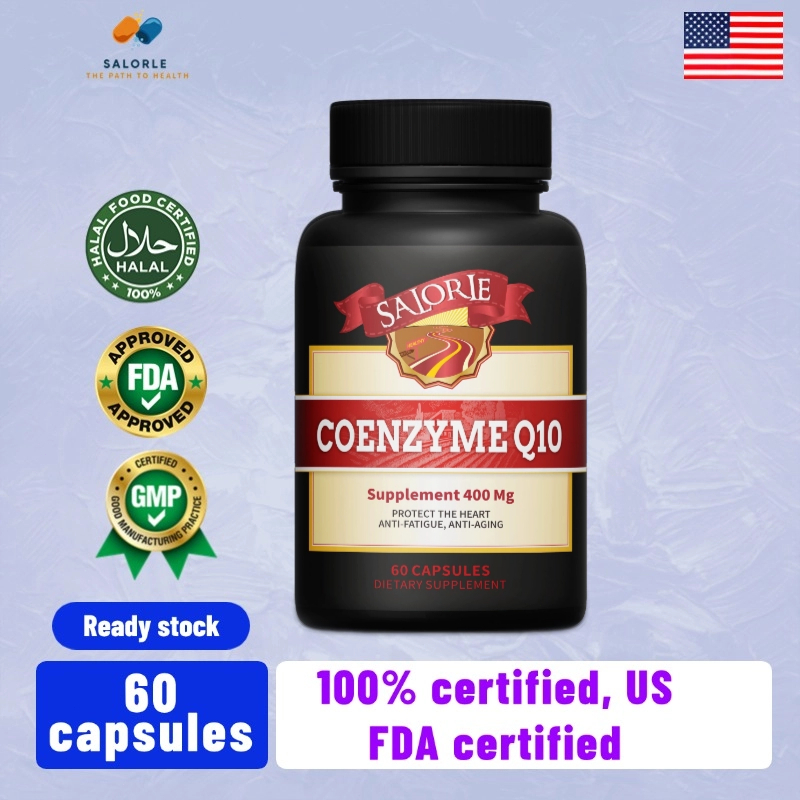 Coenzym Q10 chống lão hóa, chống oxy hóa, 400 mg, giảm mệt mỏi, bảo vệ tim mạch