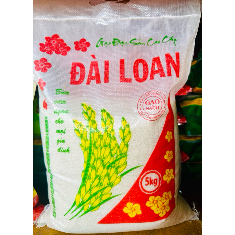 Gạo Đài Loan Đặc Biệt (Bao 5 ký )