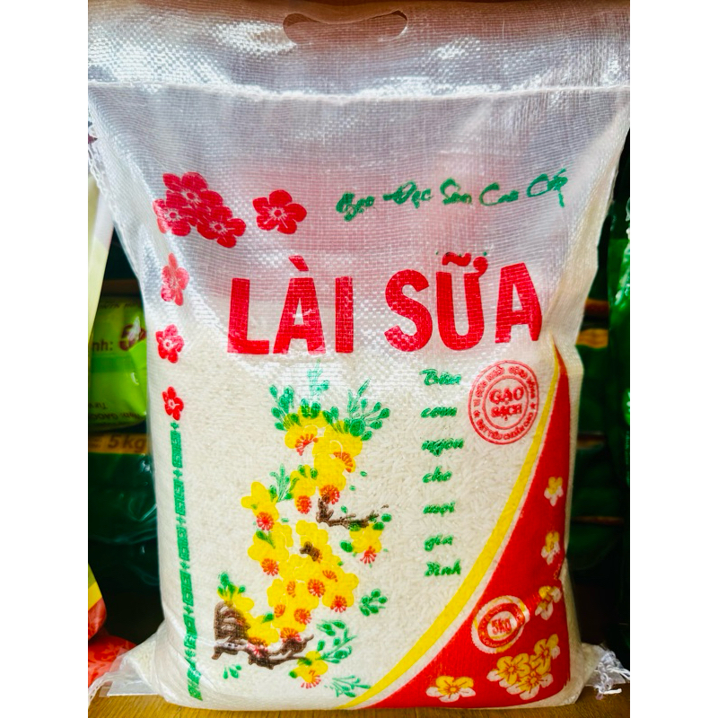 Gạo Lài Sữa Bao 5ký