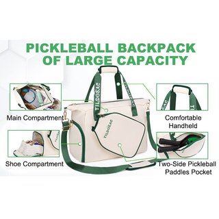 Túi Đựng Vợt Pickleball Thời Trang 100% Vải Cotton Xịn, Đựng Được Nhiều Phụ Kiện Đại Nam Sport