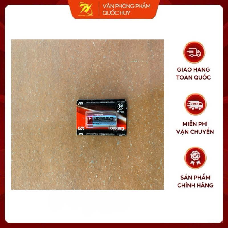 VỈ 1 QUẢ PIN CAMELION A23, 12V SỬ DỤNG CHO THIẾT BỊ ĐIỀU KHIỂN - VPP QUỐC HUY