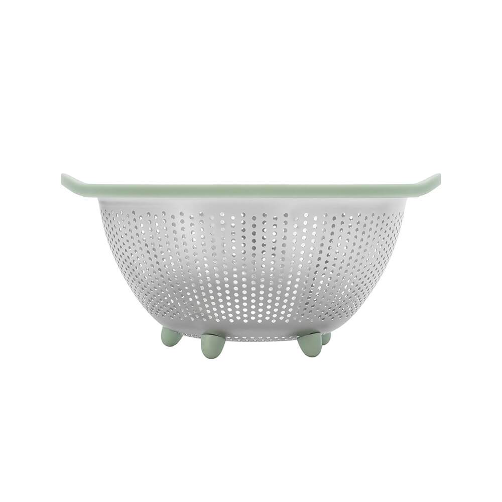 Rổ inox cao cấp có chân đỡ ráo nước Elmich EL111 size 23,29cm