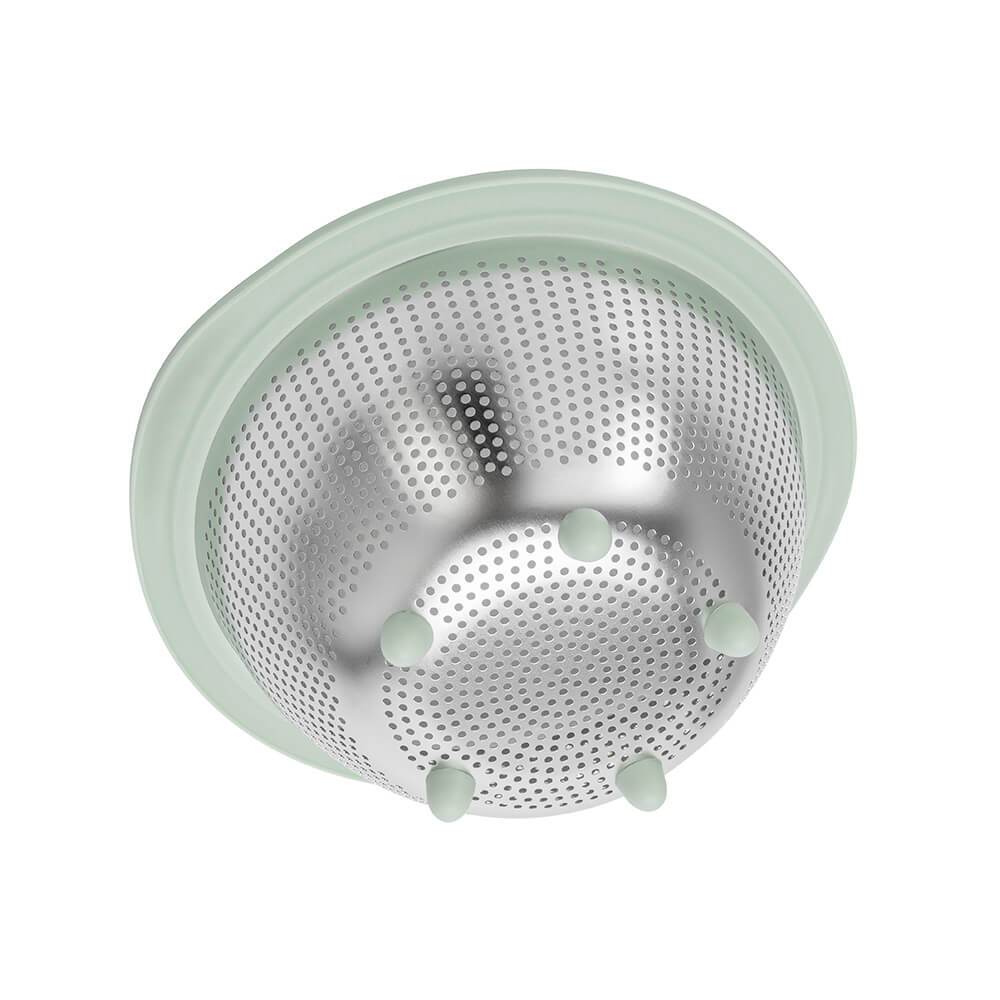 Rổ inox cao cấp có chân đỡ ráo nước Elmich EL111 size 23,29cm