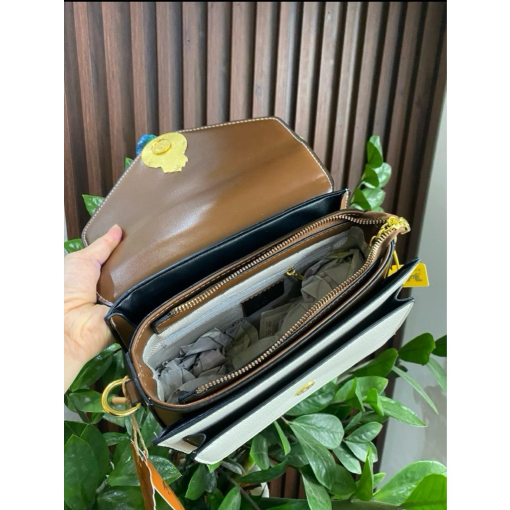 Túi xách nữ Túi đeo chéo KT23cm hàng Quảng Châu khóa bánh xe
