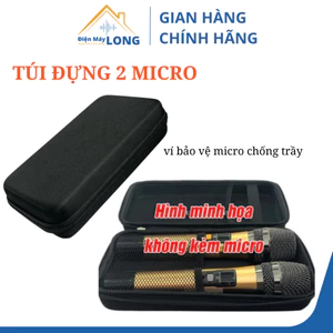Hộp Túi Bao Đựng Micro không dây chống trầy độ bền cao