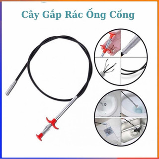 Dụng cụ gắp rác thông cống 90cm,cây thông cống móc rác đa năng
