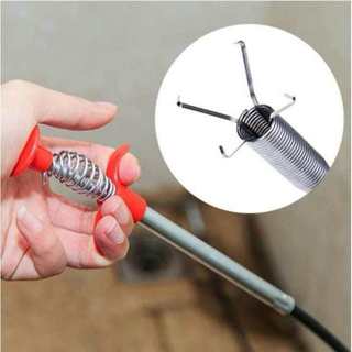 Dụng cụ gắp rác thông cống 90cm,cây thông cống móc rác đa năng
