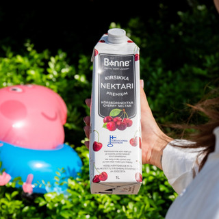 Nước ép Cherry (quả Anh đào) nguyên chất BONNE Premium 1L nhập khẩu Châu Âu - Soul Juice