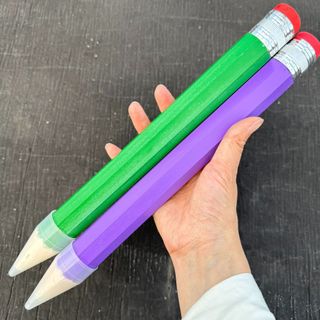 [Sale 50%]  (HÀNG MỚI - SẴN HÀNG) Khổng Lồ Bút Chì 2B và Bút Bi - Đồ Dùng Văn Phòng Quà Tặng cho học sinh, sinh viên H